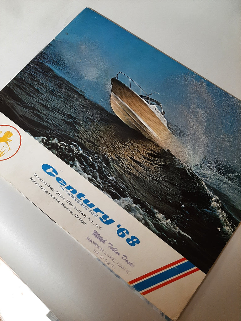 Century boat 1968 Catalog